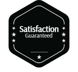satisfaction guaranteed badge